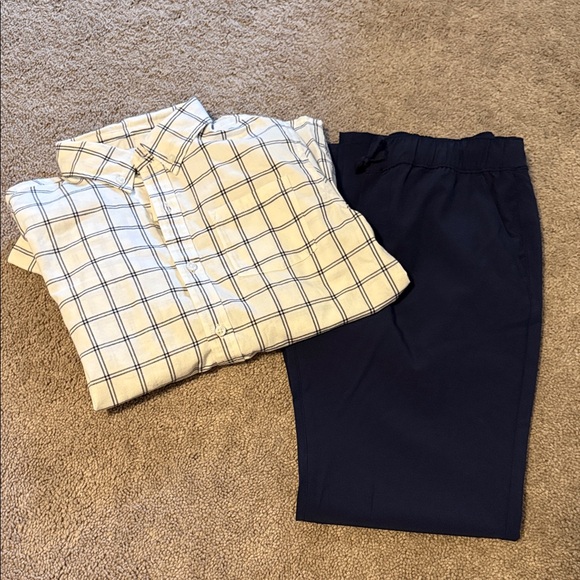 Janie and jack shirt and pants